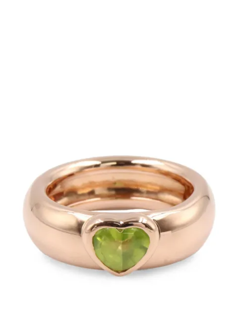 Tiffany & Co. Pre-Owned 2010s Friendship peridot ring Pink 1081767