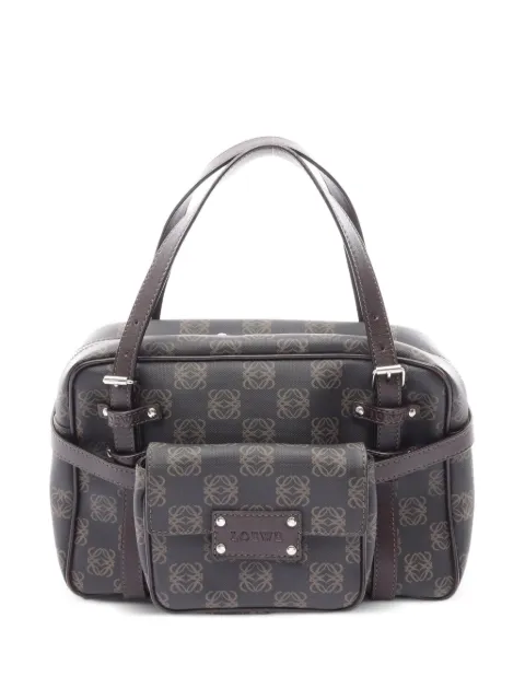 Loewe Pre-Owned 2000s Anagram handbag Brown 1083084