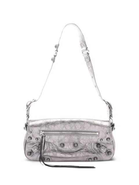 Balenciaga Pre-Owned 2010s Le Cagoule shoulder bag Silver 1083299