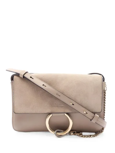 Chloé Pre-Owned 2000s Faye shoulder bag Brown 1082621