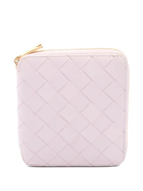Bottega Veneta Pre-Owned 2000s Intrecciato leather wallet Pink 1069816