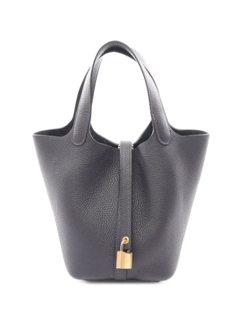 Hermès Pre-Owned Picotin Lock handbag Grey 1083060K