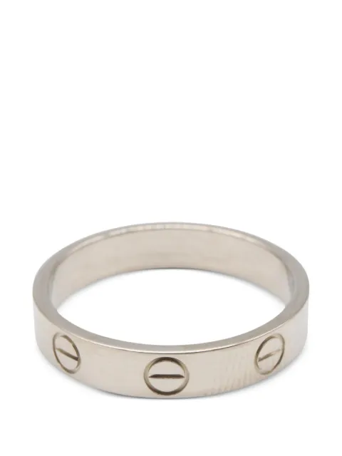 Cartier 2010s mini Love ring Silver 1082332HM5588