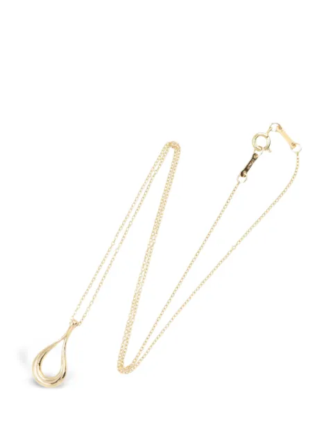 Tiffany & Co Eyewear 2010s Teardrop open necklace Gold 1081768