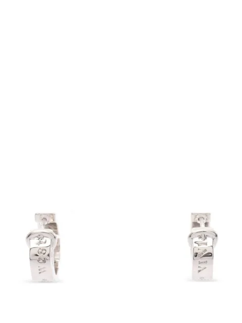 Vivienne Westwood Pre-Owned Bobby hoop earrings Silver 1083118