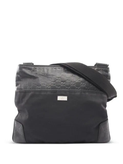 Gucci Pre-Owned 2000s Guccissima shoulder bag Black 1082613