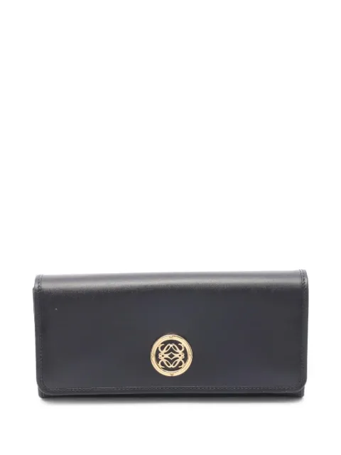 Loewe Pre-Owned 2010s Anagram bi-fold wallet Black 1082910