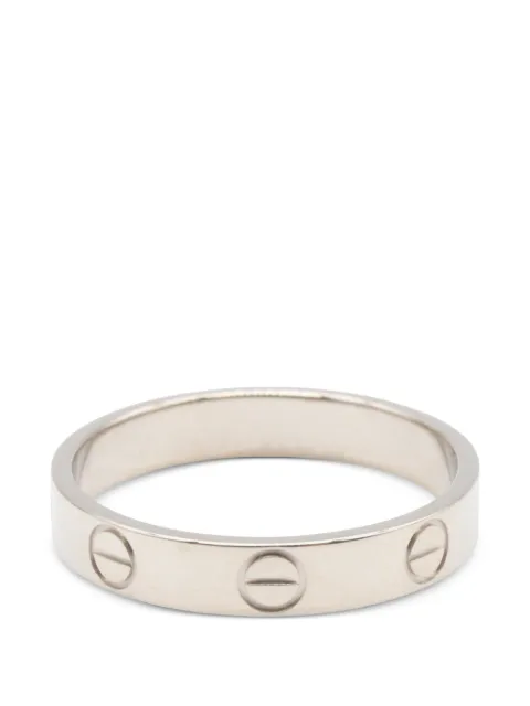 Cartier 2010s Love ring Silver 1082465RYU493