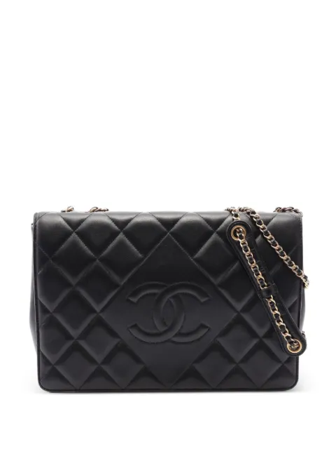 CHANEL Pre-Owned 2014 Matelassé CC shoulder bag Black 108300519525125