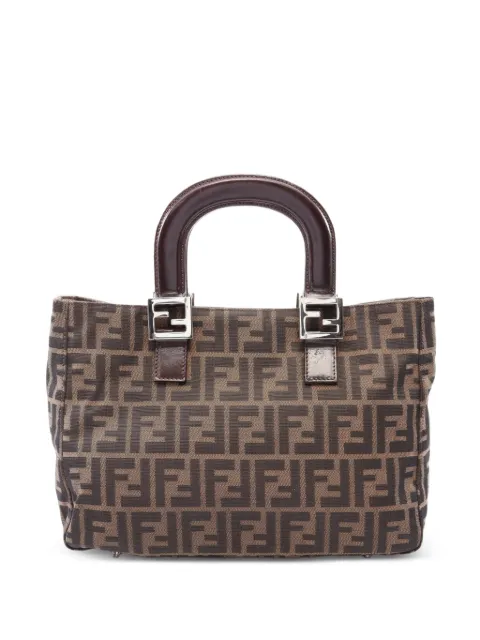 Fendi Pre-Owned 2000s Zucca tote bag Brown 1082130