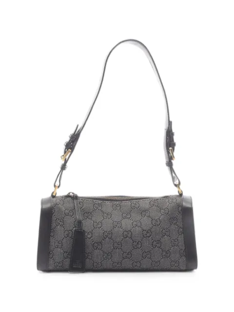 Gucci Pre-Owned 2000s GG Supreme shoulder bag Grey 1083296