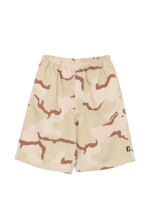 Stüssy camouflage-print baggy shorts Neutrals 112356