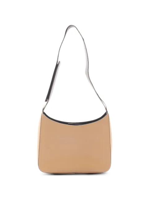 Prada Pre-Owned 2000s touch-strap shoulder bag Neutrals 1081417