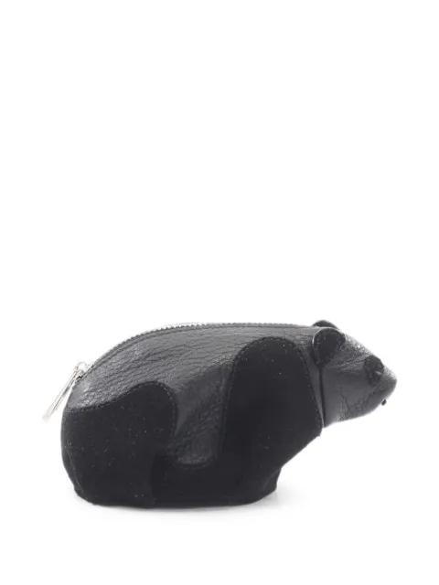 Loewe Pre-Owned 2000s Panda coin purse Black 1082912