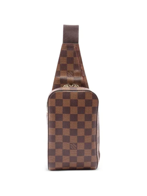 Louis Vuitton Pre-Owned 2003 Geronimos Damier Ebene belt bag Brown 1082958CA0073