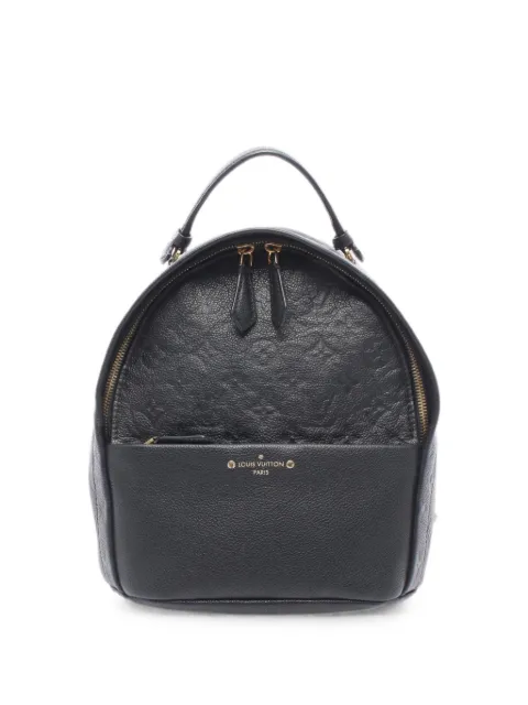 Louis Vuitton Pre-Owned 2017 Sorbonne Monogram Empreinte backpack Black 1083026CA2167