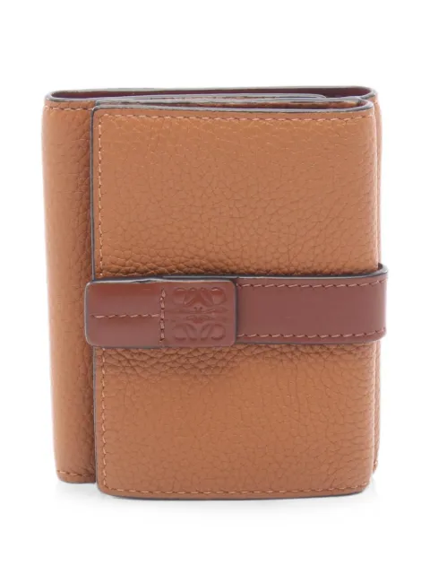 Loewe Pre-Owned 2010s Anagram trifold wallet Neutrals 1083305