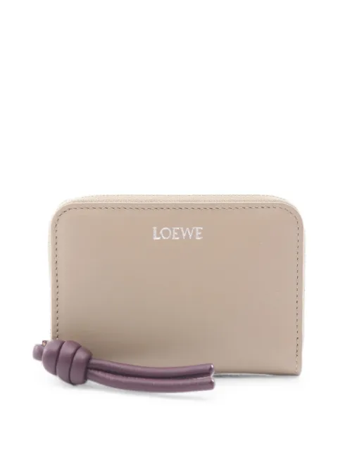 Loewe Pre-Owned 2010s leather coin purse Neutrals 1082908