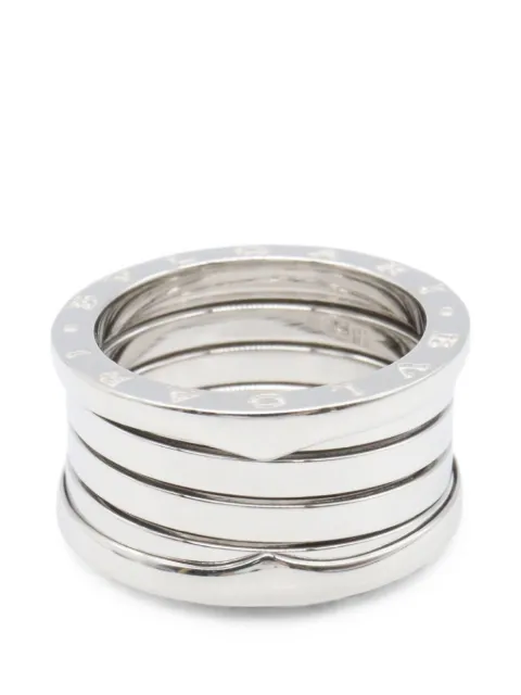 Bvlgari Pre-Owned 2010s B-zero1 ring Silver 1081567