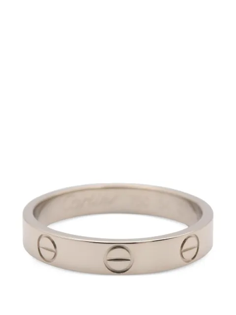 Cartier 2010s Love ring Silver 1082426DW9619