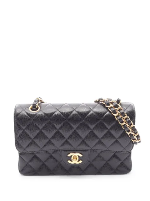 CHANEL Pre-Owned 2019 Matelasse double flap shoulder bag Black 108294327644932