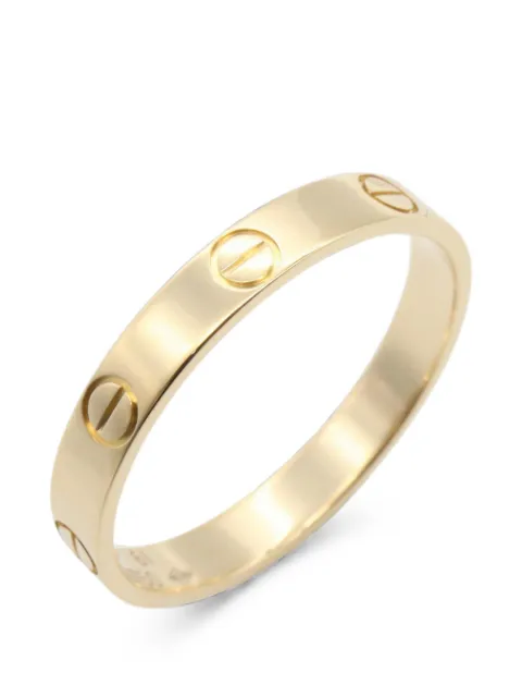 Cartier 2010s mini Love ring Gold 1082463IVI030