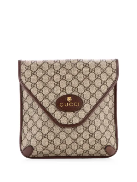 Gucci Pre-Owned Neo Vintage Envelope Messenger GG Coated Canvas Medium crossbody bag Brown 0PVVU8JAL92S7PTX