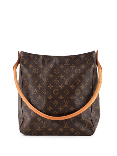 Louis Vuitton Pre-Owned Looping Handbag Monogram Canvas GM shoulder bag Brown OOEPAQY59IIGDTJ0
