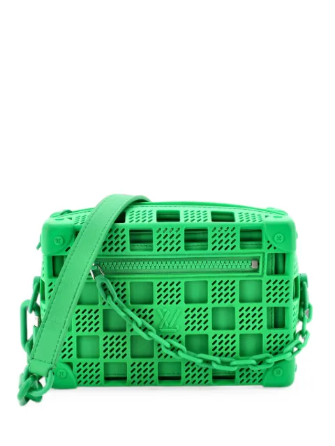 Louis Vuitton Pre-Owned Soft Trunk Bag Recycled Rubber Mini crossbody bag Green JH79NILSK7BIQY3F