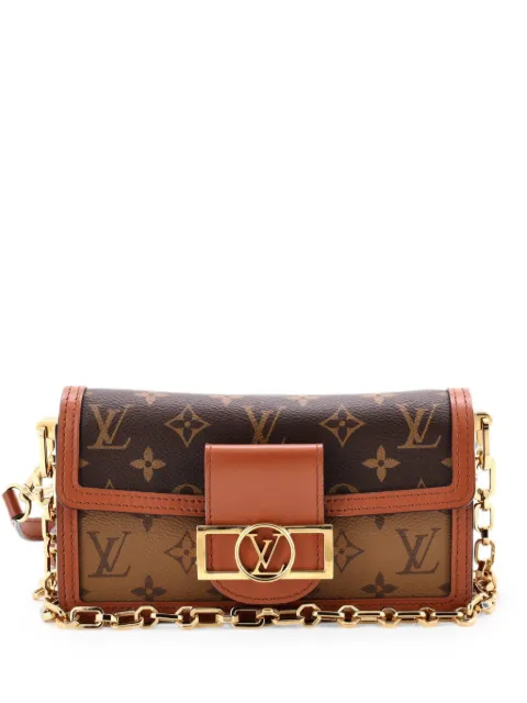 Louis Vuitton Pre-Owned Dauphine Reverse Monogram Canvas East West shoulder bag Brown I9C3TA0END74MCW7