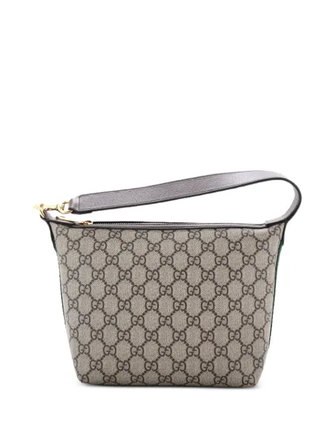 Gucci Pre-Owned Ophidia Zip GG Coated Canvas Super Mini shoulder bag Brown 3JLMUM564IFOA4R3