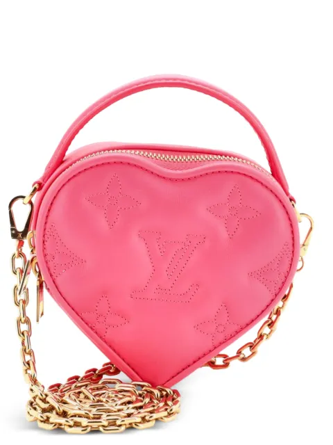 Louis Vuitton Pre-Owned Pop My Heart Pouch Bag Bubblegram Leather crossbody bag Pink 1ODA7SOHJ05T1S9K
