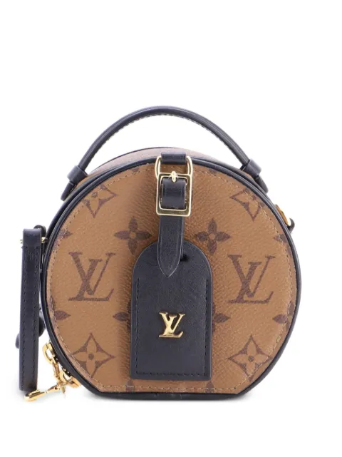 Louis Vuitton Pre-Owned Mini Boite Chapeau Bag Reverse Monogram Canvas crossbody bag Brown XBXJNZYZ8V4AUNZH