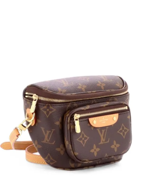 Louis Vuitton Pre-Owned Bum Bag Monogram Canvas Mini belt bag Brown 9NCRO4NU21UIJY3T