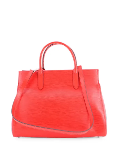 Louis Vuitton Pre-Owned Marly Handbag Epi Leather MM satchel Red P5E455EVTW07H2QX