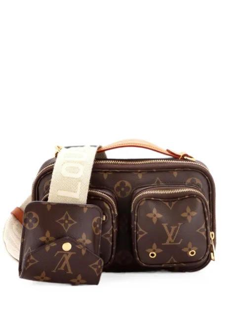 Louis Vuitton Pre-Owned Utility Monogram Canvas crossbody bag Brown LUZ18O98R58MOKWB