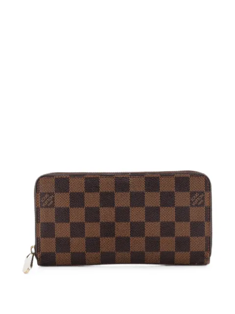 Louis Vuitton Pre-Owned Zippy Wallet Damier small wallets Brown UBQWNI7I2RBGU6M9