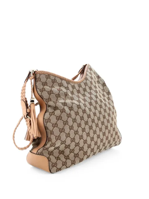 Gucci Pre-Owned Marrakech GG Canvas Medium hobo bag Brown FGSU8DIOW69BAQ0L