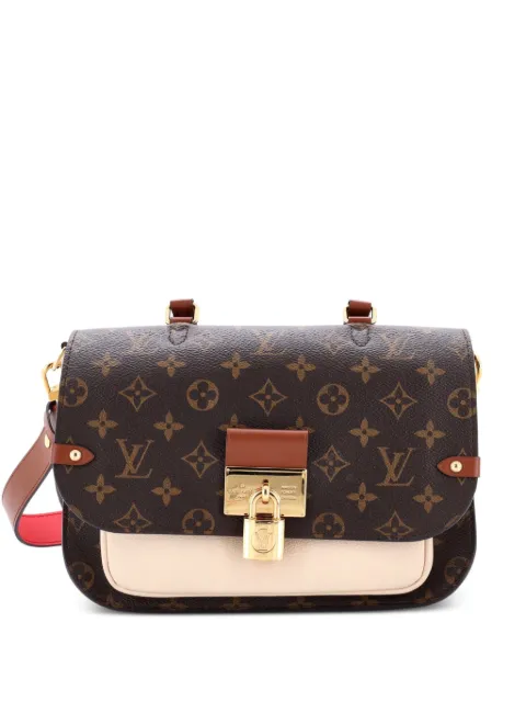 Louis Vuitton Pre-Owned Vaugirard Handbag Monogram Canvas with Leather satchel Brown 2BUCTXD21U36PXR0