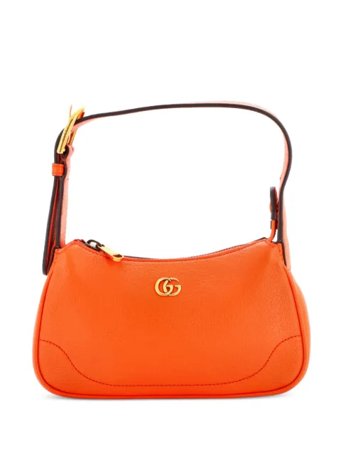 Gucci Pre-Owned Aphrodite Leather Mini shoulder bag Orange 1TXIS6T2DO9R7OFI