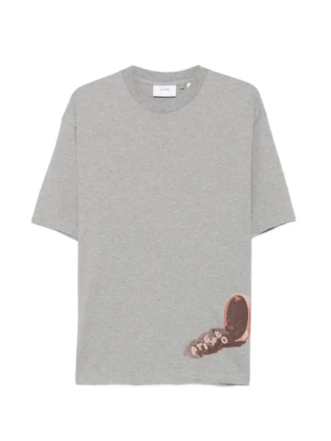 Axel Arigato Fallen graphic-print cotton T-shirt Grey A4191003