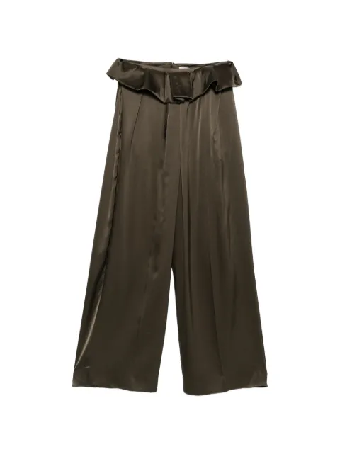 KHAITE Kira trousers Green 32103029