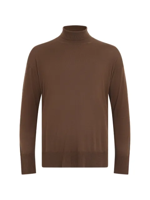 'S Max Mara roll-neck drop-shoulder sweater Brown SMMLIV2629366071600