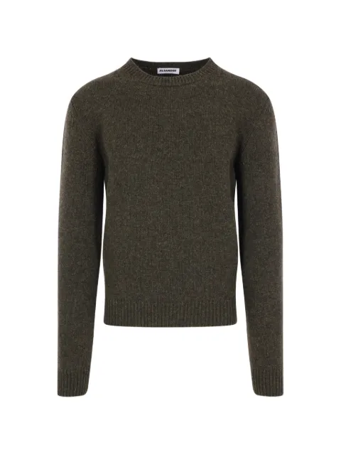 Jil Sander crew-neck wool sweater Green J22GP0306