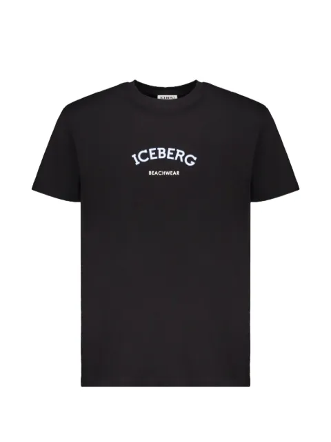 Iceberg logo-print short-sleeve T-shirt Black ICE26MTS02