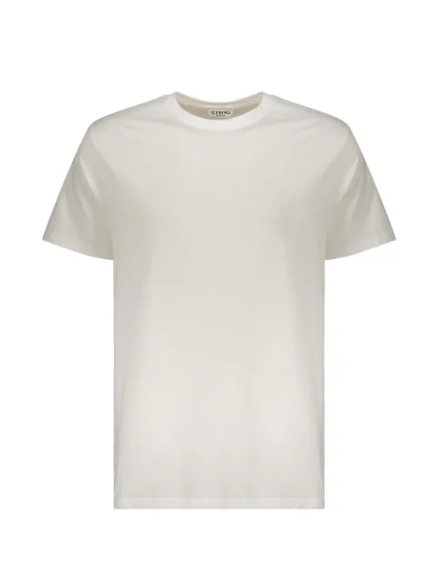 Iceberg logo-embroidered T-shirt Neutrals ICE26MTS01