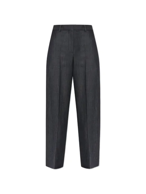 Balenciaga pressed-crease tailored trousers Grey A002A9TUT44