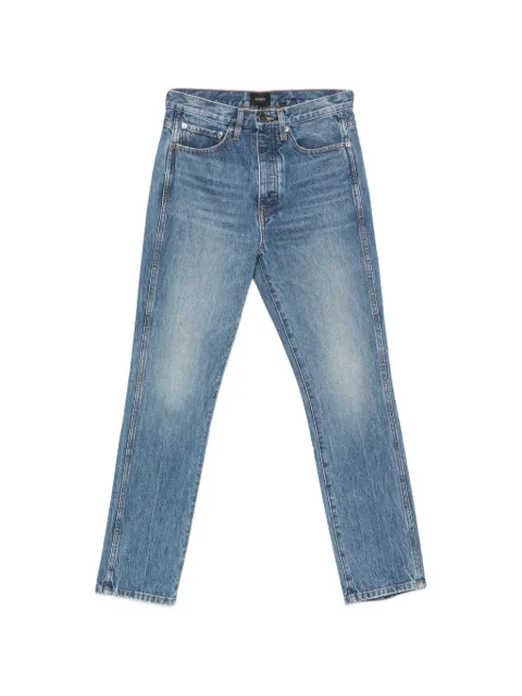 KHAITE Finley faded-effect distressed jeans Blue 1186908073