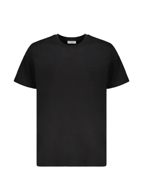 Iceberg logo-embroidered cotton T-shirt Black ICE26MTS01