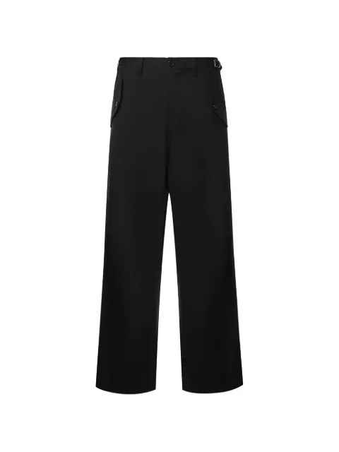 DSQUARED2 buckle-detail flap-pocket trousers Black S74KB1161D35515